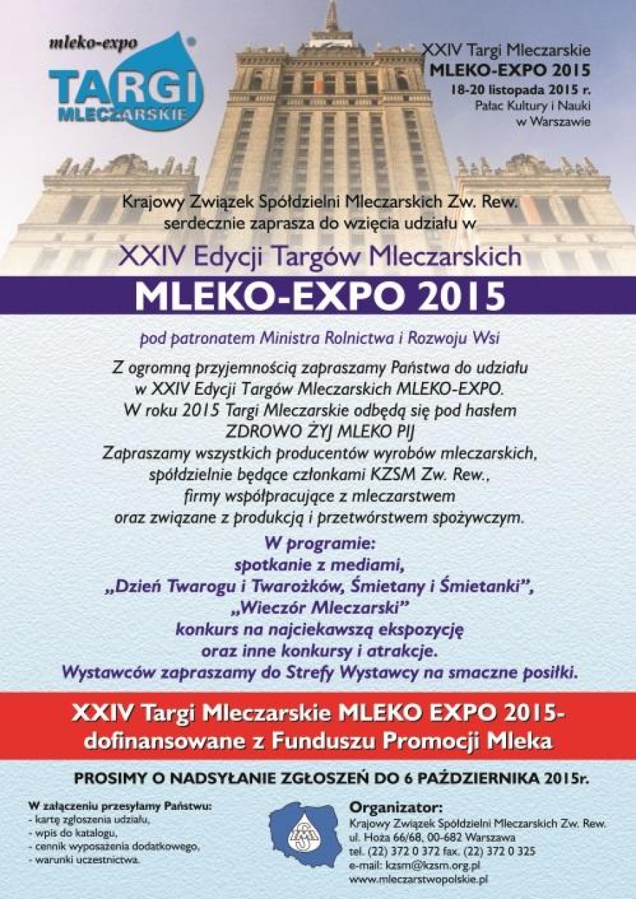 18-20 11 15 Mleko Expo PKIN Mleko